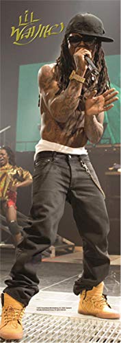Heart Rock Bandiera Originale Lil Wayne - LIVE Tessuto, Multicolore, 110x75x0.1 cm von Heart Rock