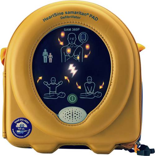 HeartSine AED-HS-SAM360P Defibrillator Innenbereich, Außenbereich mit Sprachanweisungen von HeartSine