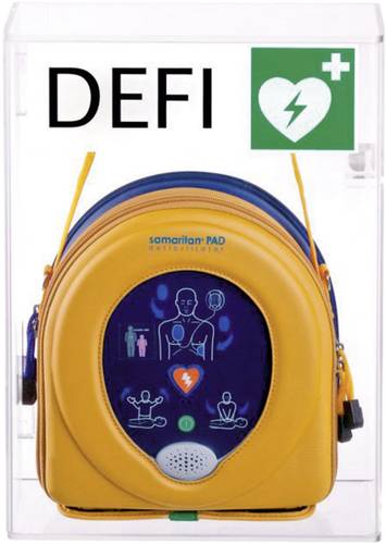 HeartSine samaritan® PAD500P Set 2 Defibrillator Innenbereich inkl. Wandkasten von HeartSine