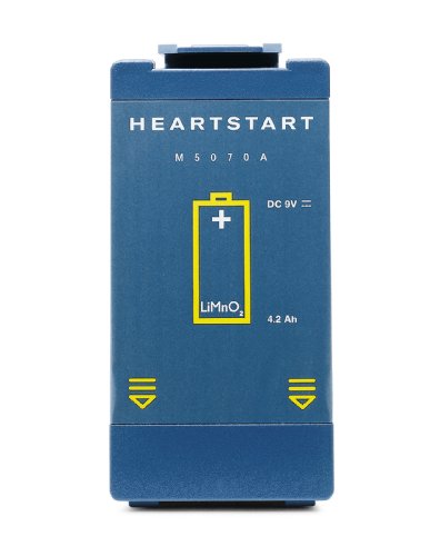 Phillips M5070A HeartStart HS1 Defibrillator Ersatzbatterie – 4 Jahre Lebensdauer von HeartStart