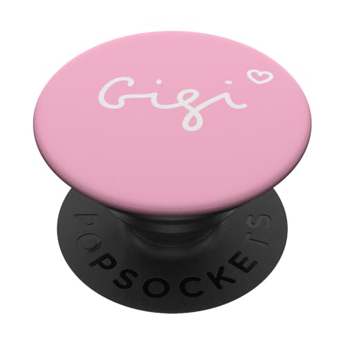Niedliche Gigi-Typografie für minimalistische Mama am Muttertag PopSockets Klebender PopGrip von Heartfelt Moments Mother's Day Outfits & Apparels