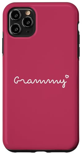 Niedliche Grammy-Typografie für minimalistische Mutter am Muttertag Hülle für iPhone 11 Pro Max von Heartfelt Moments Mother's Day Outfits & Apparels