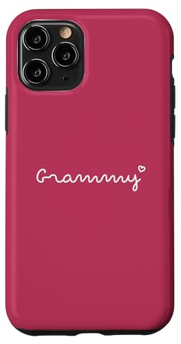 Niedliche Grammy-Typografie für minimalistische Mutter am Muttertag Hülle für iPhone 11 Pro von Heartfelt Moments Mother's Day Outfits & Apparels