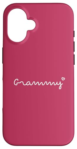 Niedliche Grammy-Typografie für minimalistische Mutter am Muttertag Hülle für iPhone 16 von Heartfelt Moments Mother's Day Outfits & Apparels