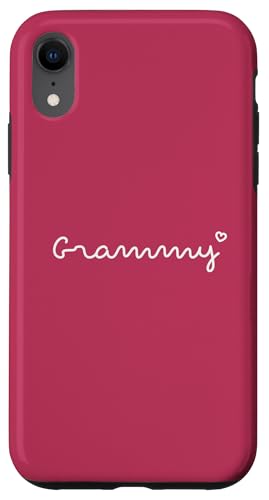 Niedliche Grammy-Typografie für minimalistische Mutter am Muttertag Hülle für iPhone XR Niedliche Grammy-Typografie für minimalistische Mutter am Muttertag Hülle für iPhone XR von Heartfelt Moments Mother's Day Outfits & Apparels