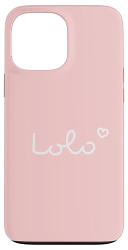 Niedliche Lolo-Typografie für minimalistische Mutter am Muttertag Hülle für iPhone 13 Pro Max von Heartfelt Moments Mother's Day Outfits & Apparels