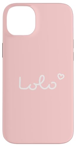 Niedliche Lolo-Typografie für minimalistische Mutter am Muttertag Hülle für iPhone 14 Plus von Heartfelt Moments Mother's Day Outfits & Apparels