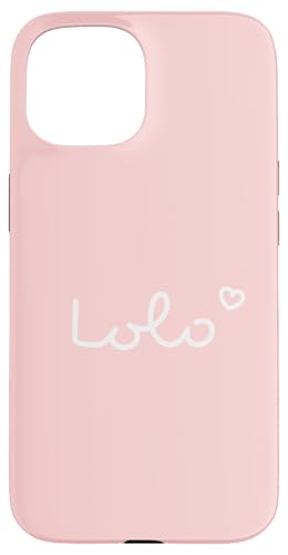 Niedliche Lolo-Typografie für minimalistische Mutter am Muttertag Hülle für iPhone 15 von Heartfelt Moments Mother's Day Outfits & Apparels