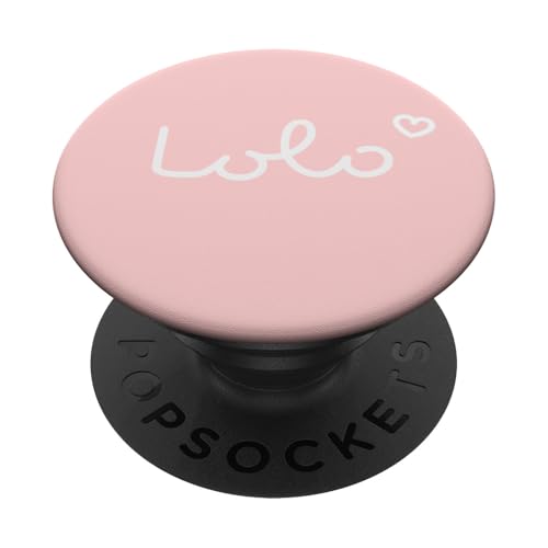 Niedliche Lolo-Typografie für minimalistische Mutter am Muttertag PopSockets Klebender PopGrip von Heartfelt Moments Mother's Day Outfits & Apparels