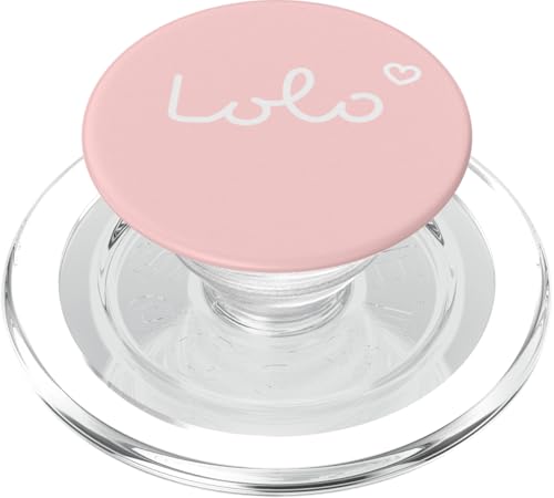 Niedliche Lolo-Typografie für minimalistische Mutter am Muttertag PopSockets PopGrip für MagSafe von Heartfelt Moments Mother's Day Outfits & Apparels
