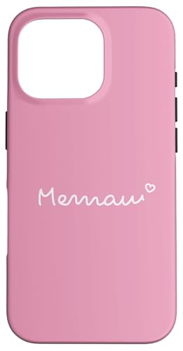 Niedliche Memaw-Typografie für minimalistische Mutter am Muttertag Hülle für iPhone 16 Pro von Heartfelt Moments Mother's Day Outfits & Apparels