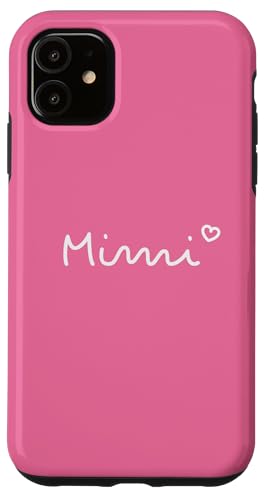 Niedliche Mimi-Typografie für minimalistische Mutter am Muttertag Hülle für iPhone 11 von Heartfelt Moments Mother's Day Outfits & Apparels