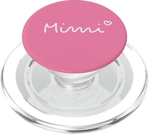 Niedliche Mimi-Typografie für minimalistische Mutter am Muttertag PopSockets PopGrip für MagSafe von Heartfelt Moments Mother's Day Outfits & Apparels