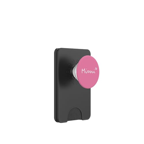 Niedliche Mimi-Typografie für minimalistische Mutter am Muttertag PopSockets PopWallet für MagSafe von Heartfelt Moments Mother's Day Outfits & Apparels