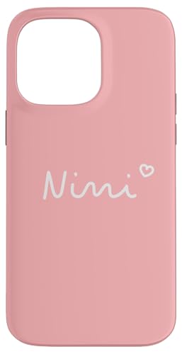 Niedliche Nini-Typografie für minimalistische Mutter am Muttertag Hülle für iPhone 14 Pro Max von Heartfelt Moments Mother's Day Outfits & Apparels