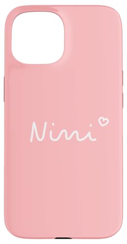 Niedliche Nini-Typografie für minimalistische Mutter am Muttertag Hülle für iPhone 15 von Heartfelt Moments Mother's Day Outfits & Apparels