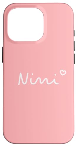 Niedliche Nini-Typografie für minimalistische Mutter am Muttertag Hülle für iPhone 16 Pro von Heartfelt Moments Mother's Day Outfits & Apparels