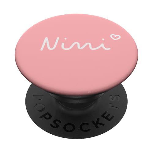 Niedliche Nini-Typografie für minimalistische Mutter am Muttertag PopSockets Klebender PopGrip Niedliche Nini-Typografie für minimalistische Mutter am Muttertag PopSockets Klebender PopGrip von Heartfelt Moments Mother's Day Outfits & Apparels