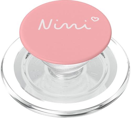 Niedliche Nini-Typografie für minimalistische Mutter am Muttertag PopSockets PopGrip für MagSafe von Heartfelt Moments Mother's Day Outfits & Apparels
