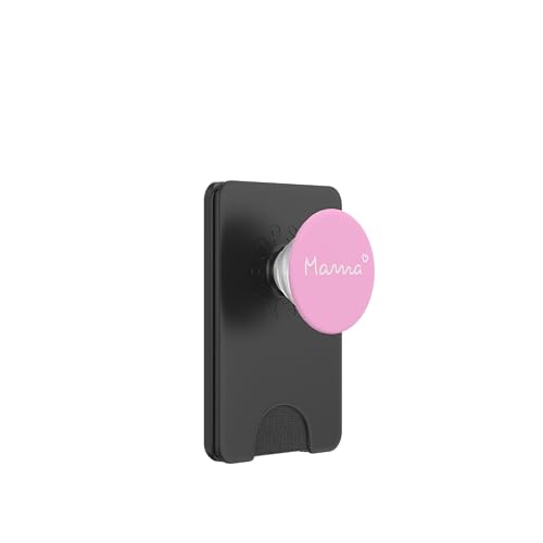 Süße Mama-Typografie für minimalistische Mama am Muttertag PopSockets PopWallet für MagSafe von Heartfelt Moments Mother's Day Outfits & Apparels