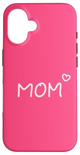 Süße Mama-Typografie für minimalistische Mutter am Muttertag Hülle für iPhone 16 von Heartfelt Moments Mother's Day Outfits & Apparels