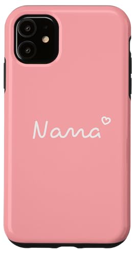 Süße Nana-Typografie für minimalistische Mutter am Muttertag Hülle für iPhone 11 von Heartfelt Moments Mother's Day Outfits & Apparels