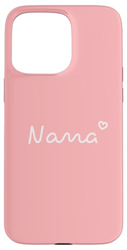 Süße Nana-Typografie für minimalistische Mutter am Muttertag Hülle für iPhone 15 Pro Max von Heartfelt Moments Mother's Day Outfits & Apparels