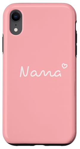 Süße Nana-Typografie für minimalistische Mutter am Muttertag Hülle für iPhone XR von Heartfelt Moments Mother's Day Outfits & Apparels