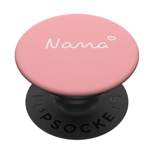 Süße Nana-Typografie für minimalistische Mutter am Muttertag PopSockets Klebender PopGrip Süße Nana-Typografie für minimalistische Mutter am Muttertag PopSockets Klebender PopGrip von Heartfelt Moments Mother's Day Outfits & Apparels