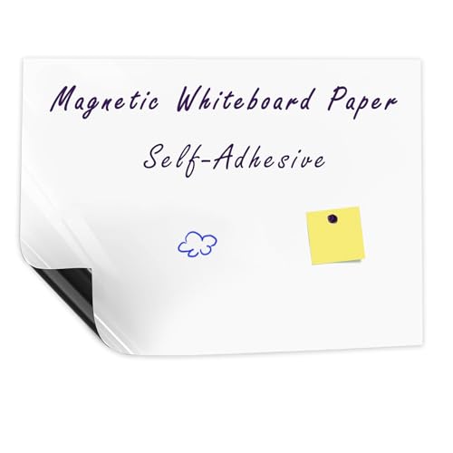 HeatPomelo Magnetische Whiteboard Folie 140x70cm – Selbstklebend Tafelfolie für Wand, Tür, Büro, Zuhause, Inklusive Marker, Magnete, Radierer und Stiftehalter HeatPomelo Magnetische Whiteboard Folie 140x70cm – Selbstklebend Tafelfolie für Wand, Tür, Büro, Zuhause, Inklusive Marker, Magnete, Radierer und Stiftehalter von HeatPomelo