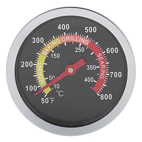 Heaveant Röstthermometer, Edelstahl Grillthermometer bis 50-800 °F, BBQ Temperaturanzeige mit verlängertem 70 mm Stiel für alle Grills, Raucher und Grillwagen von Heaveant