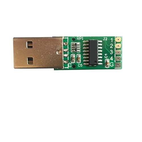 Heaveant USB Anpassbare Keybutton Switch Schnellesimulation Spiel Tastatur Maustasten Verknüpfung Key Kombination Joystick Module (Cable Length : 4key Joystick) von Heaveant