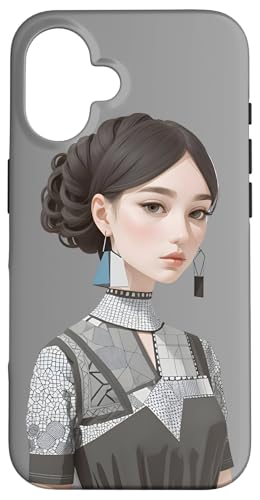Elegante Frau Silhouette - Vintage Minimalistische Kunst Hülle für iPhone 16 Elegante Frau Silhouette - Vintage Minimalistische Kunst Hülle für iPhone 16 von Heavenwear