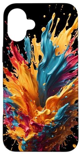 Farbburst: Kreative Leinwand (Color Burst: Creative Canvas) Hülle für iPhone 16 Plus von Heavenwear