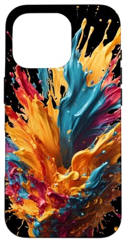 Farbburst: Kreative Leinwand (Color Burst: Creative Canvas) Hülle für iPhone 16 Pro von Heavenwear