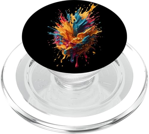 Farbburst: Kreative Leinwand (Color Burst: Creative Canvas) PopSockets PopGrip für MagSafe von Heavenwear