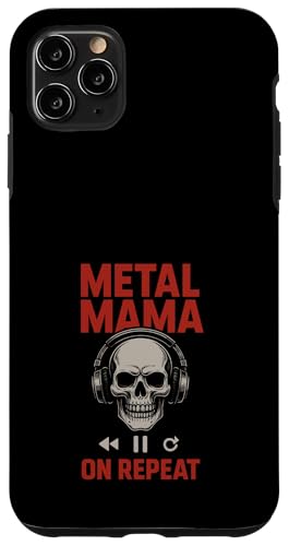 Metal Mom Life Rock 'n' Roll Mother Roses Skull Grunge Hülle für iPhone 11 Pro Max Metal Mom Life Rock 'n' Roll Mother Roses Skull Grunge Hülle für iPhone 11 Pro Max von Heavy Metal Mama Life Edgy Concert Goth Rocker