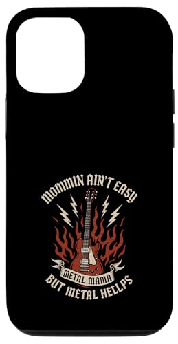 Metal Mom Life Rock 'n' Roll Mother Roses Skull Grunge Hülle für iPhone 12/12 Pro Metal Mom Life Rock 'n' Roll Mother Roses Skull Grunge Hülle für iPhone 12/12 Pro von Heavy Metal Mama Life Edgy Concert Goth Rocker