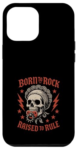 Metal Mom Life Rock 'n' Roll Mother Roses Skull Grunge Hülle für iPhone 12 Pro Max Metal Mom Life Rock 'n' Roll Mother Roses Skull Grunge Hülle für iPhone 12 Pro Max von Heavy Metal Mama Life Edgy Concert Goth Rocker