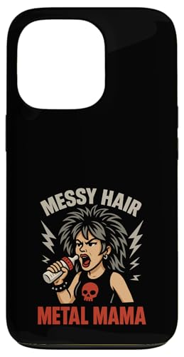 Metal Mom Life Rock 'n' Roll Mother Roses Skull Grunge Hülle für iPhone 13 Pro Metal Mom Life Rock 'n' Roll Mother Roses Skull Grunge Hülle für iPhone 13 Pro von Heavy Metal Mama Life Edgy Concert Goth Rocker