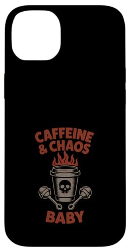 Metal Mom Life Rock 'n' Roll Mother Roses Skull Grunge Hülle für iPhone 14 Plus Metal Mom Life Rock 'n' Roll Mother Roses Skull Grunge Hülle für iPhone 14 Plus von Heavy Metal Mama Life Edgy Concert Goth Rocker