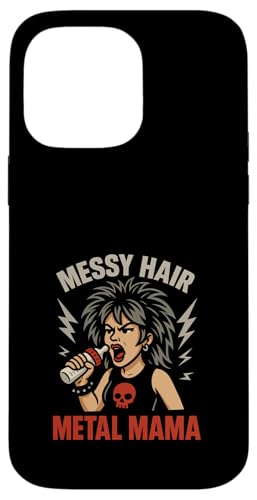 Metal Mom Life Rock 'n' Roll Mother Roses Skull Grunge Hülle für iPhone 14 Pro Max Metal Mom Life Rock 'n' Roll Mother Roses Skull Grunge Hülle für iPhone 14 Pro Max von Heavy Metal Mama Life Edgy Concert Goth Rocker