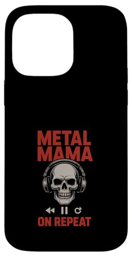 Metal Mom Life Rock 'n' Roll Mother Roses Skull Grunge Hülle für iPhone 14 Pro Max Metal Mom Life Rock 'n' Roll Mother Roses Skull Grunge Hülle für iPhone 14 Pro Max von Heavy Metal Mama Life Edgy Concert Goth Rocker
