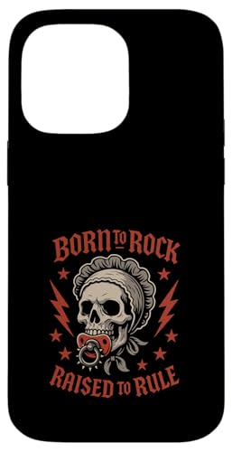Metal Mom Life Rock 'n' Roll Mother Roses Skull Grunge Hülle für iPhone 14 Pro Max Metal Mom Life Rock 'n' Roll Mother Roses Skull Grunge Hülle für iPhone 14 Pro Max von Heavy Metal Mama Life Edgy Concert Goth Rocker