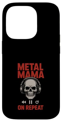 Metal Mom Life Rock 'n' Roll Mother Roses Skull Grunge Hülle für iPhone 14 Pro Metal Mom Life Rock 'n' Roll Mother Roses Skull Grunge Hülle für iPhone 14 Pro von Heavy Metal Mama Life Edgy Concert Goth Rocker