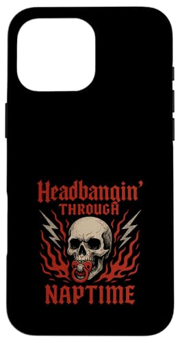 Metal Mom Life Rock 'n' Roll Mother Roses Skull Grunge Hülle für iPhone 16 Pro Max Metal Mom Life Rock 'n' Roll Mother Roses Skull Grunge Hülle für iPhone 16 Pro Max von Heavy Metal Mama Life Edgy Concert Goth Rocker