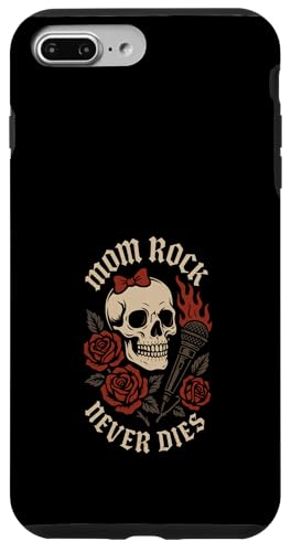 Metal Mom Life Rock 'n' Roll Mother Roses Skull Grunge Hülle für iPhone 7 Plus/8 Plus Metal Mom Life Rock 'n' Roll Mother Roses Skull Grunge Hülle für iPhone 7 Plus/8 Plus von Heavy Metal Mama Life Edgy Concert Goth Rocker