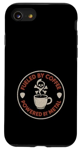 Metal Mom Life Rock 'n' Roll Mother Roses Skull Grunge Hülle für iPhone SE (2020) / 7 / 8 von Heavy Metal Mama Life Edgy Concert Goth Rocker