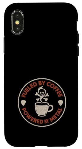 Metal Mom Life Rock 'n' Roll Mother Roses Skull Grunge Hülle für iPhone X/XS Metal Mom Life Rock 'n' Roll Mother Roses Skull Grunge Hülle für iPhone X/XS von Heavy Metal Mama Life Edgy Concert Goth Rocker