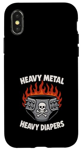 Metal Mom Life Rock 'n' Roll Mother Roses Skull Grunge Hülle für iPhone X/XS Metal Mom Life Rock 'n' Roll Mother Roses Skull Grunge Hülle für iPhone X/XS von Heavy Metal Mama Life Edgy Concert Goth Rocker